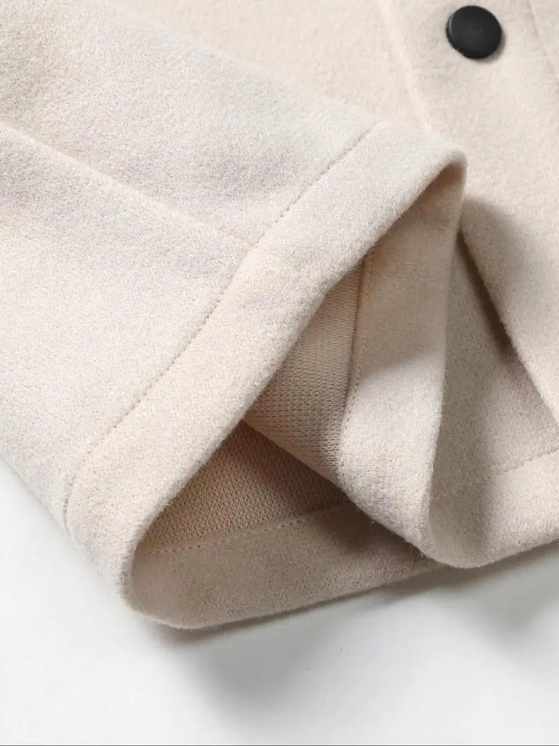 Men's Plain Long Sleeve Jacket