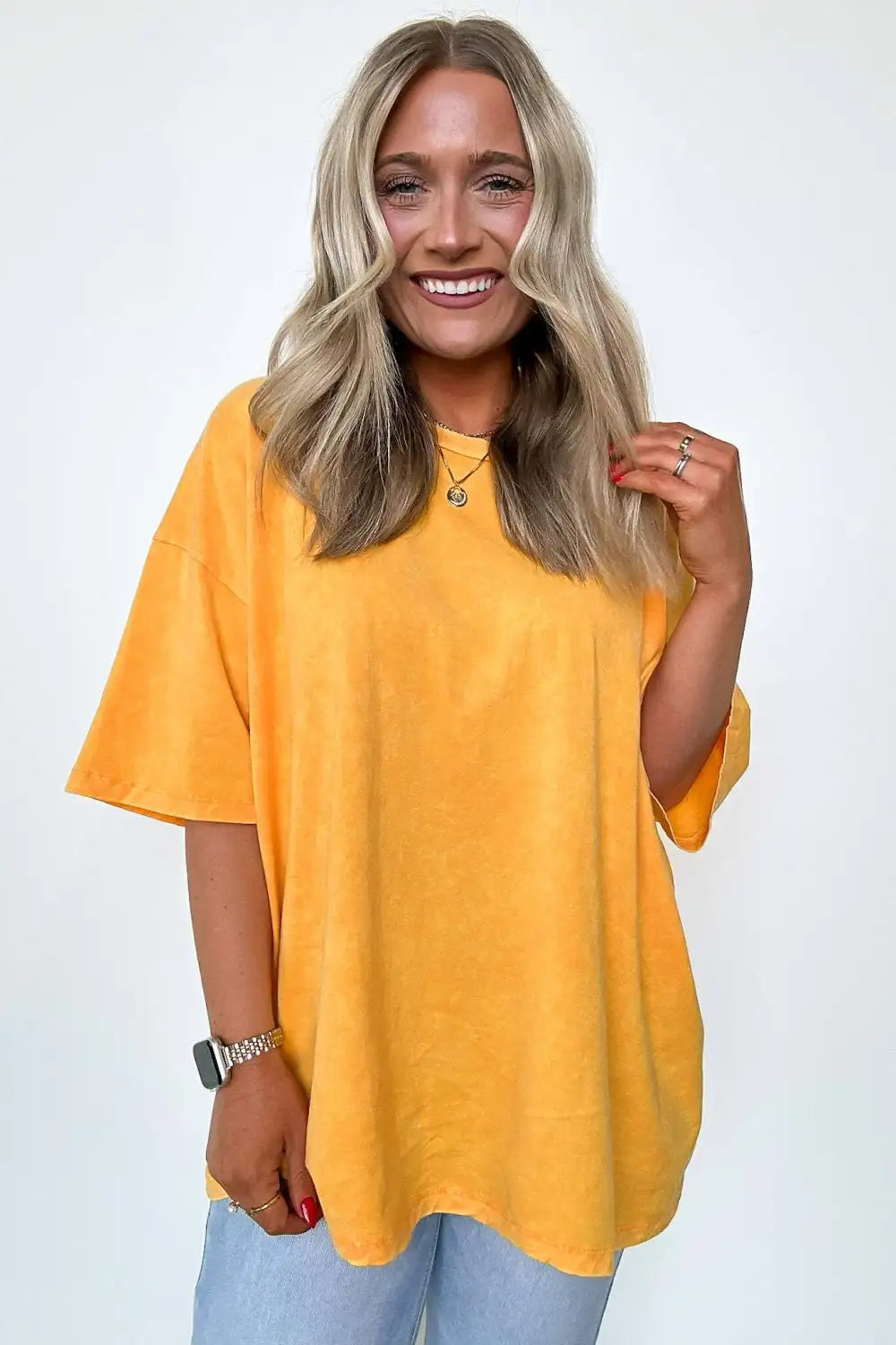 Weekend Awaits Mineral Wash Oversized Top - BACK IN STOCK