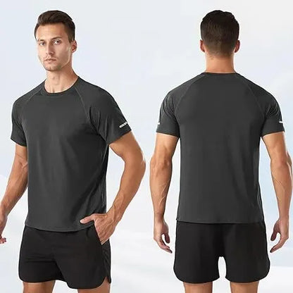 Men's Reflective Breathable Gym Quick Tee