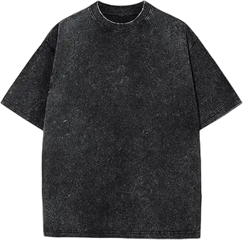 Men's  Acid Wash Cotton T-Shirts