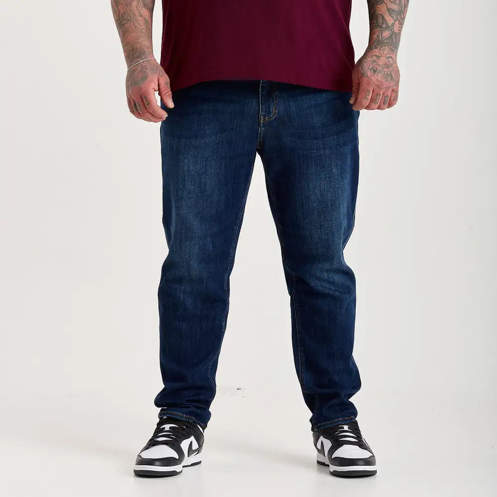 Dark Blue Comfort Jeans