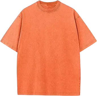 Men's  Acid Wash Cotton T-Shirts