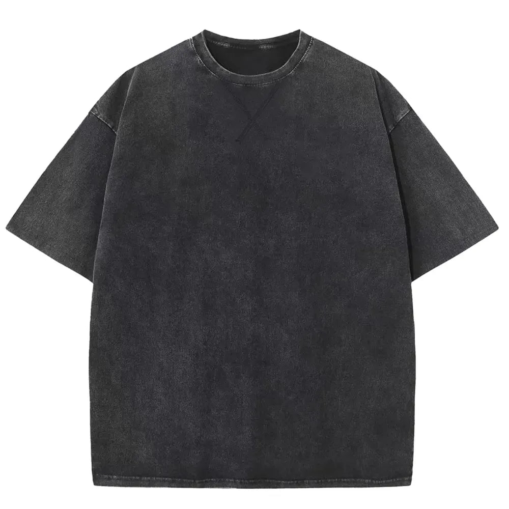 Acid Wash Unisex Oversized Cotton Comfort Tee