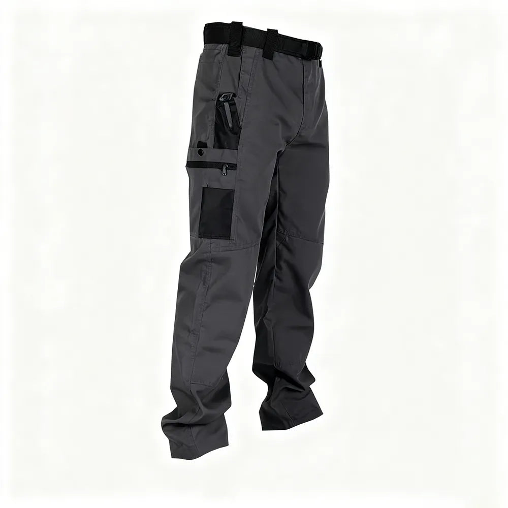 Men's Solid Color Tactical Work Pants