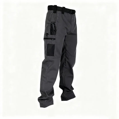 Men's Solid Color Tactical Work Pants