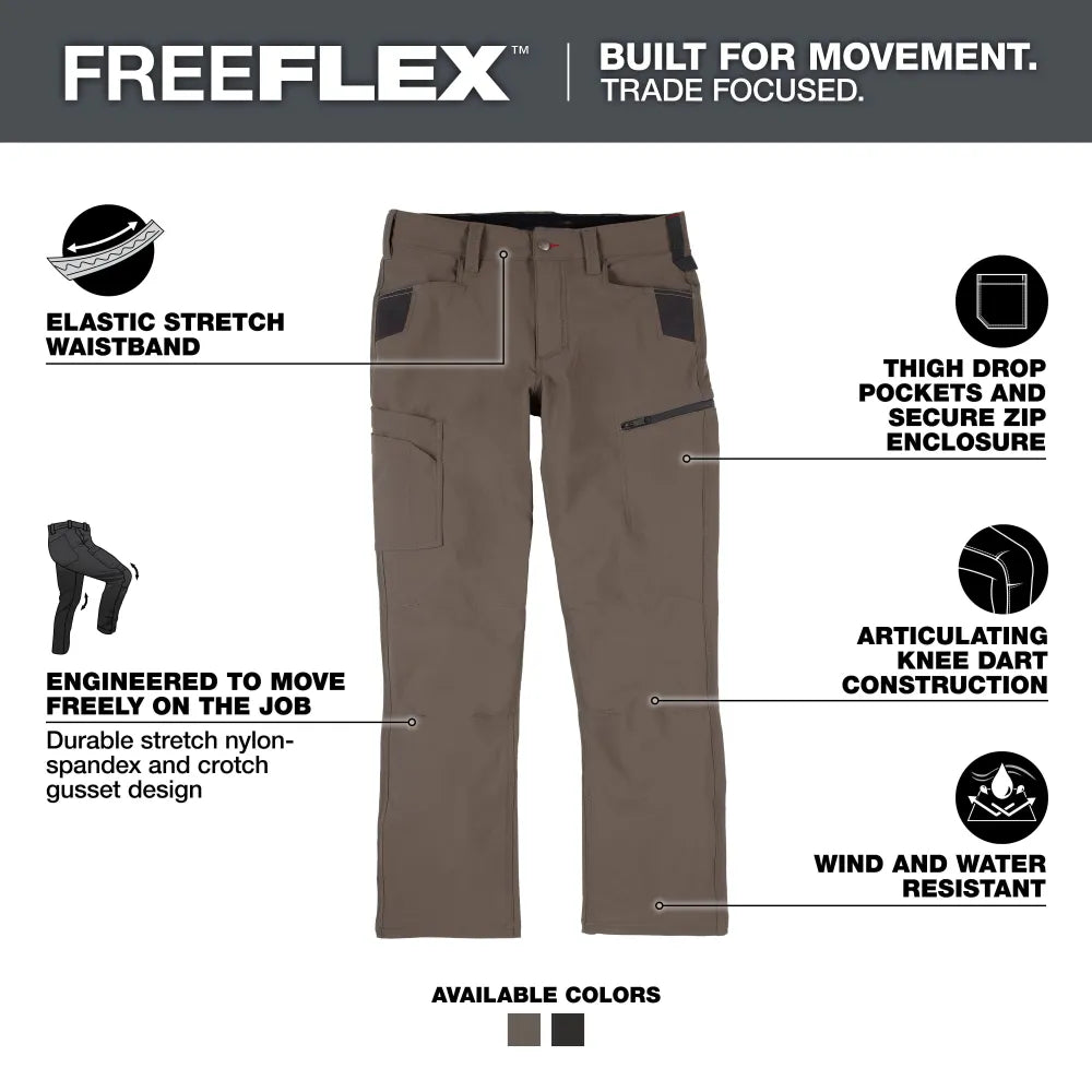 Men's Ripstop Tech Pants,Water Resistant Outdoor Tactical Pants