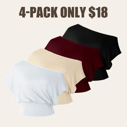 Women's Off Shoulder Crop Top
