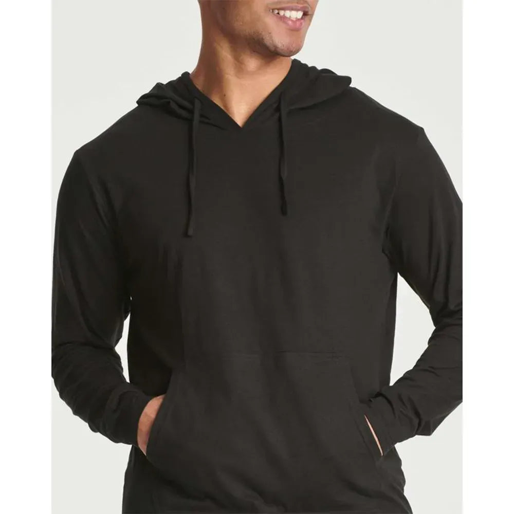 Men's Cotton Lightweight Casual Pullover Drawstring Hoodie With Pocket  (Big & Tall)