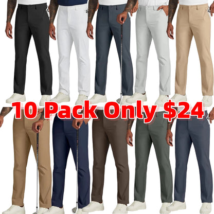 Men's Golf Stretch Straight Leg Pants