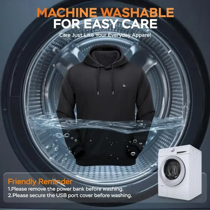 Men's Smart Heated Hoodie (Equipped with a Charging Battery)