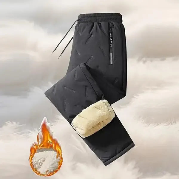 Men’s Thermal Fleece-Lined Winter Pants – Warm, Functional & Stylish Outdoor Trousers