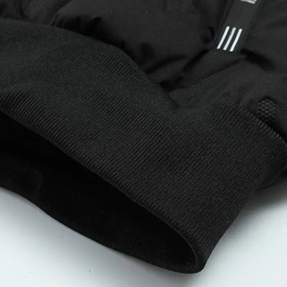 Men's Fleece Cotton Jacket Hooded Coat With Pants