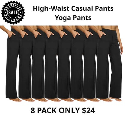 Women Wide Leg Pants with Pockets