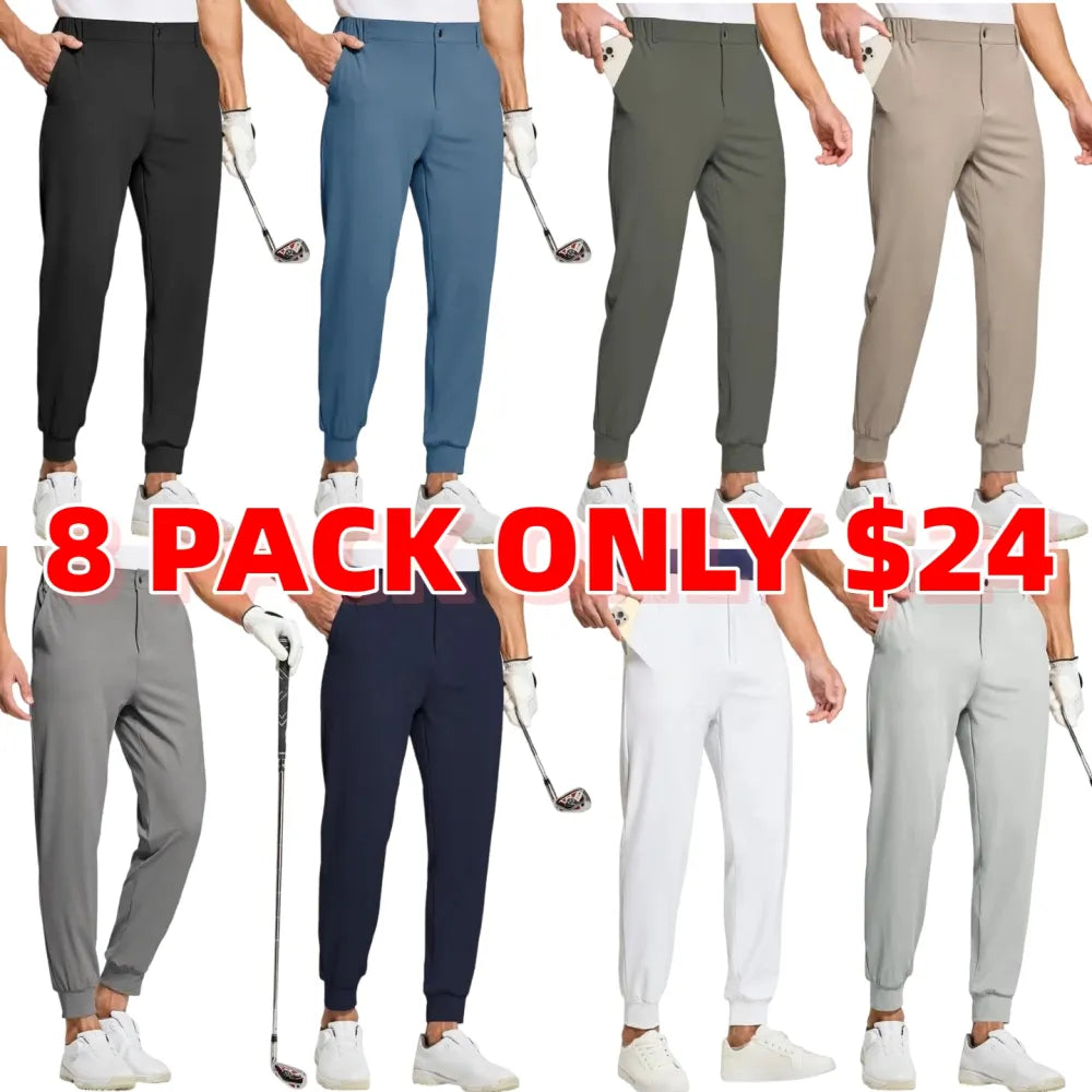 Men's Stretch Slim Fit Work Dress Pants