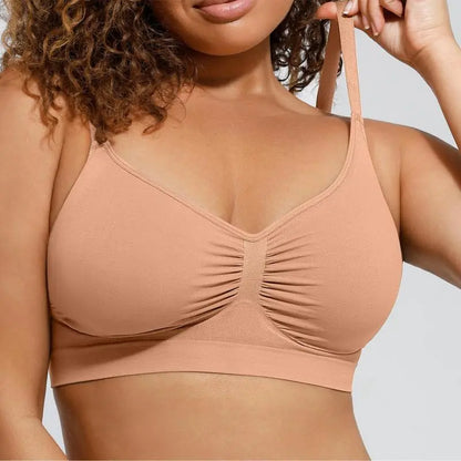 Women's Wireless Sculpt Bra Basic Comfortable Fit Womenswear Everyday Up to 44DD