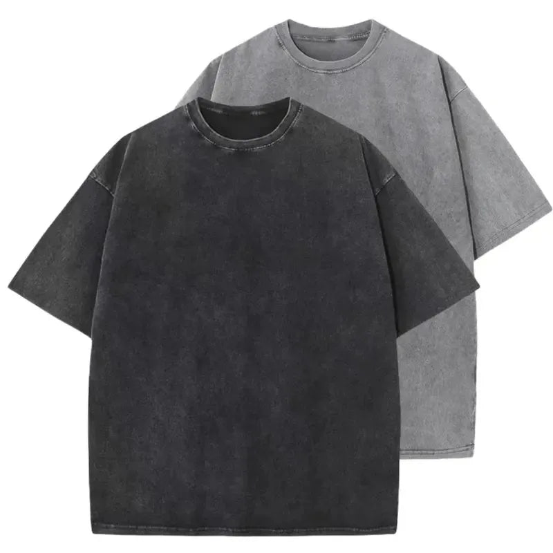 Independence Day Sale⚡10 Packs for $34.99⚡ -Fashion Washed Retro Round Neck Short-sleeved T-shirt(Unisex)